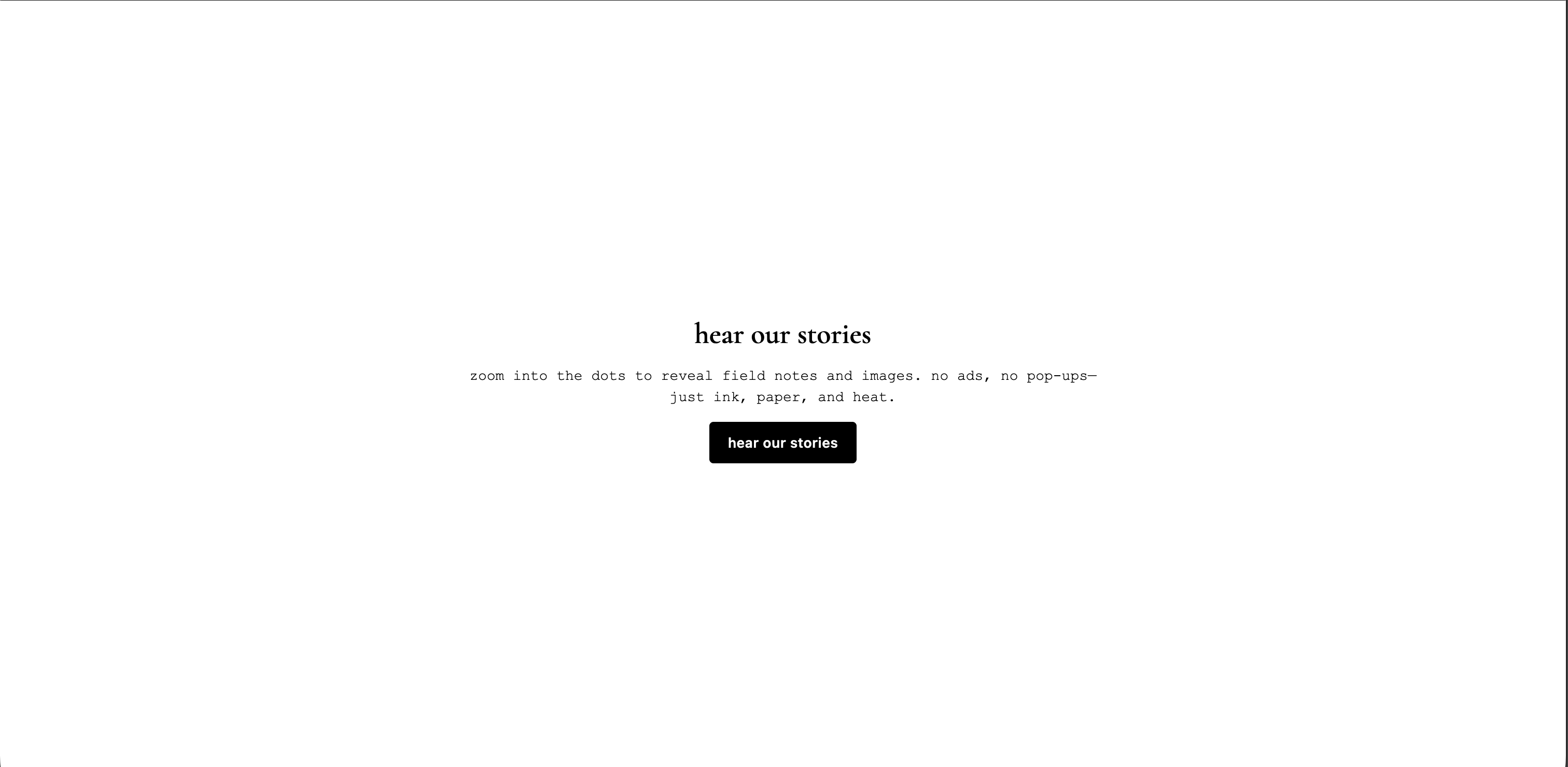 Final dark network interface with navigation